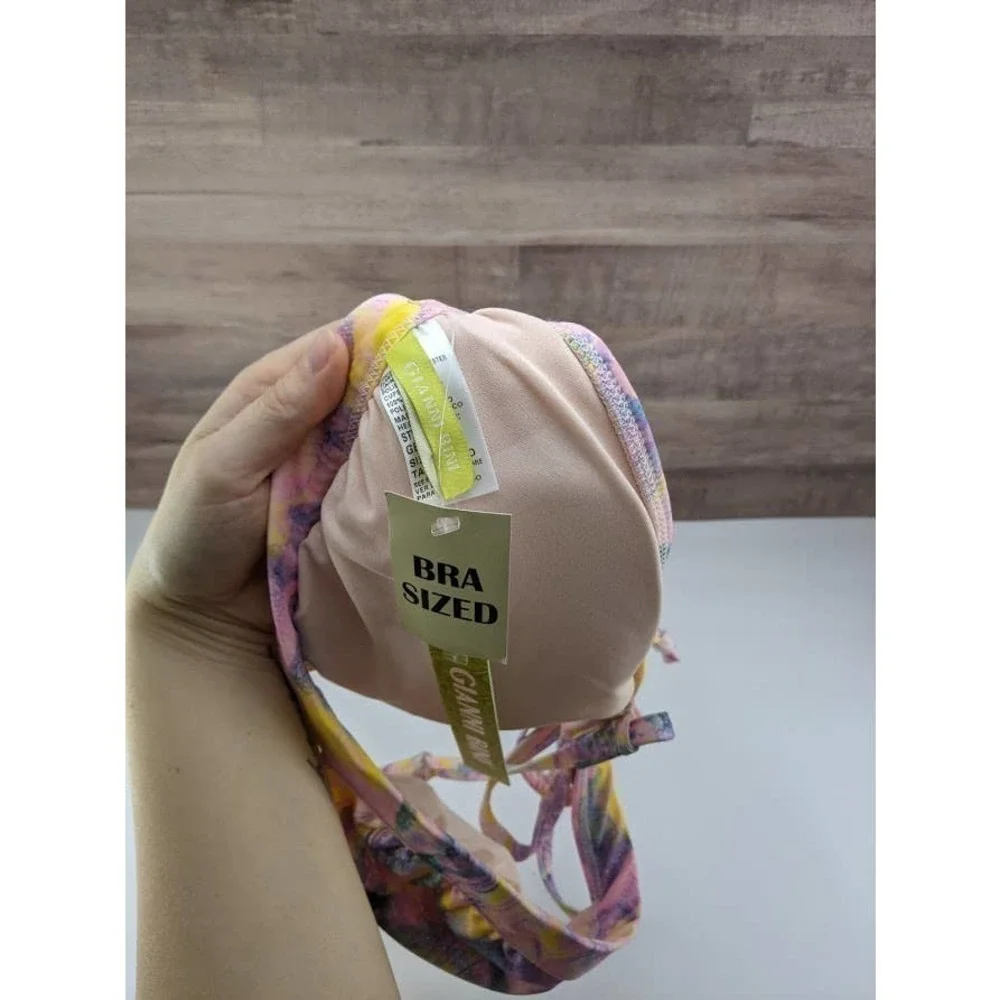Gianni Bini Tie Dye Bikini Top